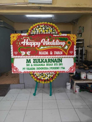 Papan Bunga di Garuda Andir